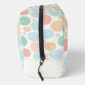 Pastel Color Polka Dots Waschbeutel (Rechts)