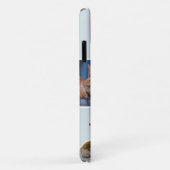 Pastel Colorblock Katzenfokus Monogramm Pet Case-Mate iPhone Hülle (Hinten/Rechts)