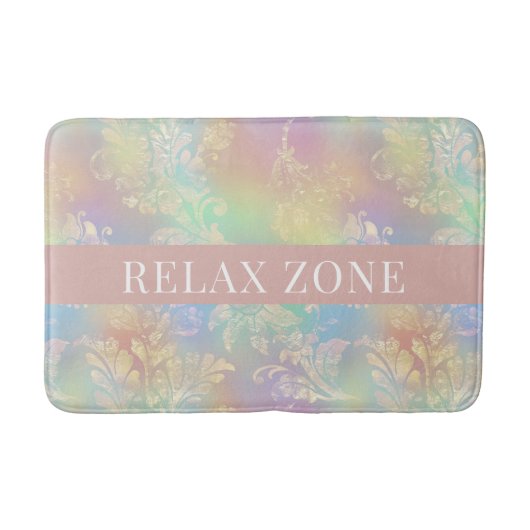 Pastel Colored Badematte (Vorderseite)