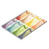 PASTEL COLORED IRISH CELTIC HARPS NOTIZBLOCK (Linke Seite)