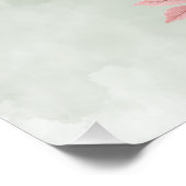 Pastel Colored Pumpkins Friendsgiving Fest Poster (Ecke)