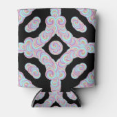 Pastel Colored Squiggly Discs Symmetrical Pattern Dosenkühler (Vorderseite)