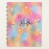 Pastel Colorful Girly Trendy Moderner Chic Extrava Planer (Vorderseite)