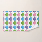 Pastel Colorful Seashell Pack Badhandtuch Set (Handtuch)