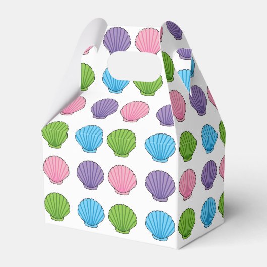 Pastel Colorful Seashell Pack Geschenkschachtel (Vorderseite)