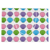 Pastel Colorful Seashell Pack Große Geschenktüte (Rückseite)