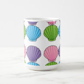Pastel Colorful Seashell Pack Kaffeetasse (Mittel)