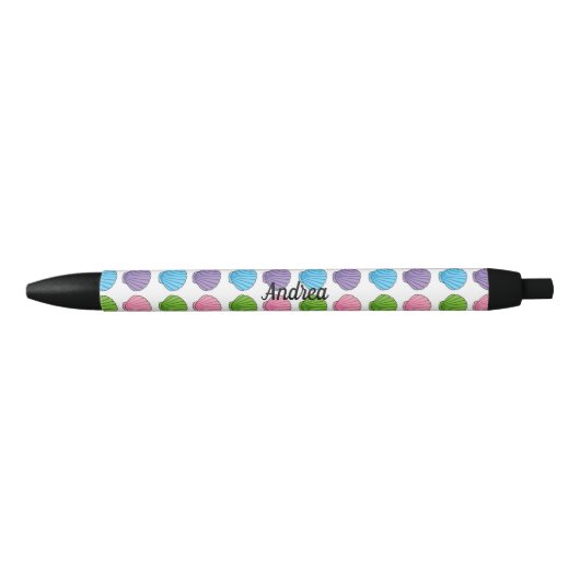 Pastel Colorful Seashell Pack Kugelschreiber (Vorderseite)