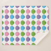 Pastel Colorful Seashell Pack Sherpadecke (Vorderseite (Horizontal))