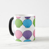 Pastel Colorful Seashell Pack Verwandlungstasse (Vorderseite Links)