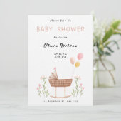 Pastel Colorful Watercolor Illustrative Einladung (Stehend Vorderseite)