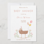 Pastel Colorful Watercolor Illustrative Einladung (Vorderseite)