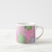 Pastel Colors Abstract Design Espresso Tasse (Rechts)