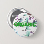 Pastel Colors Bougainvillea Blume Button (Vorne & Hinten)