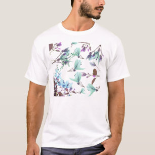 Pastel Colors Bougainvillea Blume T-Shirt