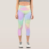 Pastel Colors Capri Leggings (Vorderseite)