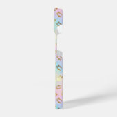Pastel Colors Leopard Skin Bandana iPhone Hülle (Linke Seite)