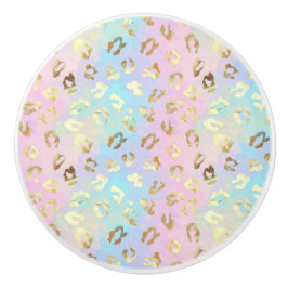 Pastel Colors Leopard Skin Bandana Keramikknauf