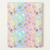 Pastel Colors Leopard Skin Bandana Planer (Rückseite)