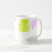 Pastel Colors Lucky Fern Kaffeetasse (VorderseiteRechts)