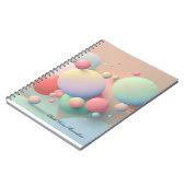 Pastel Colors Minimalism Notebook Notizblock (Linke Seite)