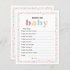 Pastel Colors Rainbow Baby Showwwings for Baby