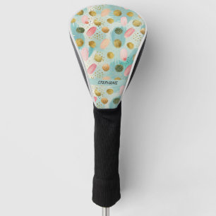 Pastel Confetti Glitzer Abstraktes Muster (2) Golf Headcover