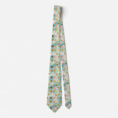 Pastel Confetti Glitzer Abstraktes Muster (2) Krawatte (Vorderseite)