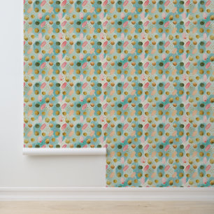 Pastel Confetti Glitzer Abstraktes Muster (2) Tapete