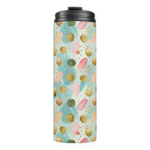 Pastel Confetti Glitzer Abstraktes Muster (2) Thermosbecher