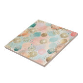 Pastel Confetti Glitzer Abstraktes Muster Fliese (Seite)