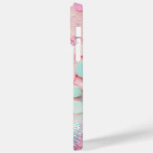 Pastel Confetti Glitzer Case-Mate iPhone Hülle (Rückseite / Links)