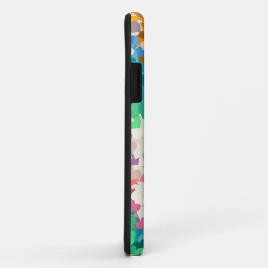 Pastel Confetti Hearts Case-Mate iPhone Hülle (Hinten/Rechts)