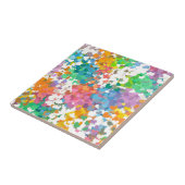 Pastel Confetti Hearts Fliese (Seite)