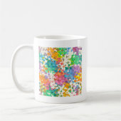Pastel Confetti Hearts Kaffeetasse (Links)
