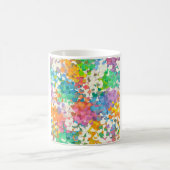 Pastel Confetti Hearts Kaffeetasse (Mittel)