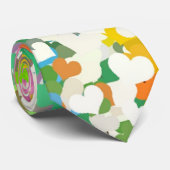 Pastel Confetti Hearts Krawatte (Gerollt)