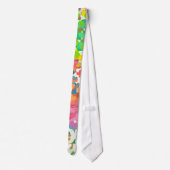 Pastel Confetti Hearts Krawatte (Rückseite)