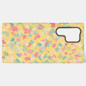Pastel Confetti & Ribbons TelefonCase Samsung Galaxy Hülle (Rückseite (Horizontal))