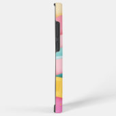 Pastel Confetti Streifen Samsung Galaxy Hülle (Rechte Seite)