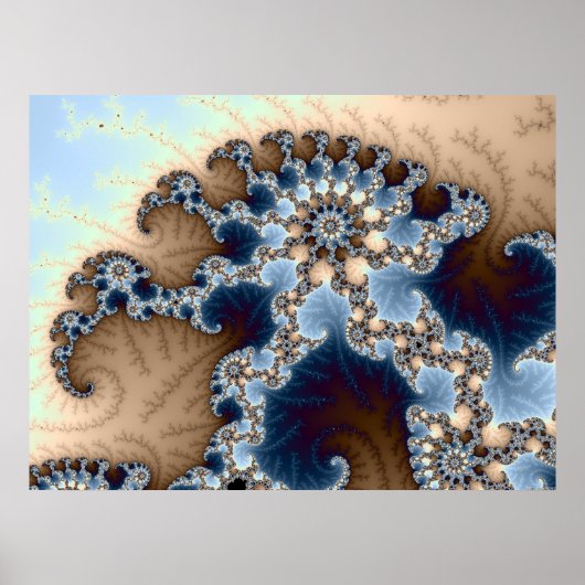 Pastel Coral Poster (Vorne)