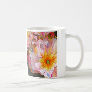 Pastel Cornelia Rose Aquarellbilder Kaffeetasse