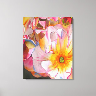 Pastel Cornelia Rose Aquarellbilder Leinwanddruck