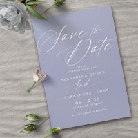 Pastel Cornflower Blue | Einfache moderne Schrift