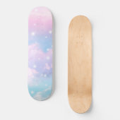 Pastel Cosmos Dream #4 Skateboard (Vorderseite)