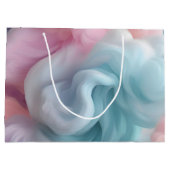 Pastel Cotton Candy Große Geschenktüte (Rückseite)