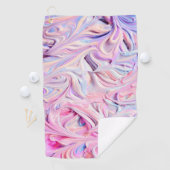 Pastel Creamy Zuckerguss Golfhandtuch (Insitu)