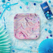 Pastel Creamy Zuckerguss Pappteller (Party)