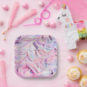 Pastel Creamy Zuckerguss Pappteller (Party)