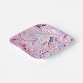Pastel Creamy Zuckerguss Pappteller (Gewinkelt)